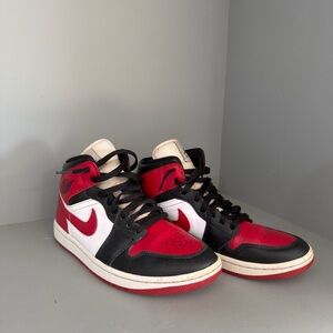 Nike Red and Black Sneakers